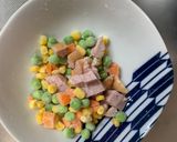 レンジレモン洋風トンカツ味オムライス弁当作り方1写真