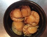 ベビーホタテと椎茸の照り焼き作り方1写真