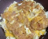 大きなチキンカツ煮作り方5写真