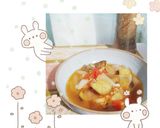 マクロビ☆揚げなすのトマトスープ作り方5写真