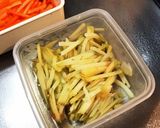 豚肉とにんじんじゃが炒め作り方2写真