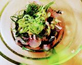 【最高に美味！】イサキの炙りポン酢和え作り方3写真