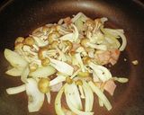 超簡単！ベーコンとしめじの和風パスタ！！作り方5写真