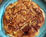 お好み焼き粉で！豚キムチーズチヂミ作り方15写真