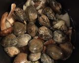 あさりと椎茸のバター酒蒸し作り方4写真