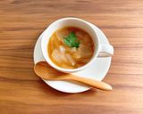 電子レンジレシピ♪簡単オニオンスープ作り方5写真