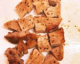 トンコロステーキのペペロンチーノ作り方4写真