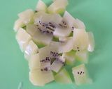 朝昼夕♪酸味が◎キウイフルーツのオムレツ作り方1写真