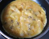 朝昼夕♪酸味が◎キウイフルーツのオムレツ作り方3写真