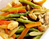 鶏ゴボ人参の煮物&こんにゃくの煮物作り方8写真