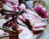 桜の花の梅酢漬け作り方1写真