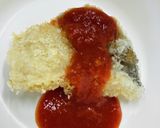 魚のチリソースかけ⭐︎給食メニュー作り方3写真