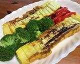 ズッキーニ旨♡夏野菜たっぷり♡豚冷しゃぶ作り方4写真