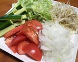 ズッキーニ旨♡夏野菜たっぷり♡豚冷しゃぶ作り方5写真