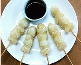 手作りうずら水煮玉子のレシピ　串揚げ作り方6写真