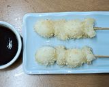 手作りうずら水煮玉子のレシピ　串揚げ作り方7写真