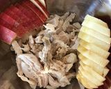 りんごとチキンのサラダ作り方4写真
