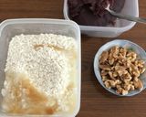 くるみ入り胡麻大福作り方1写真
