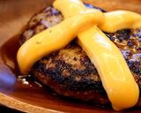 びっくりドンキーのチーズハンバーグ作り方6写真
