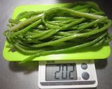 山菜ミズナの寒天寄せ作り方1写真