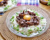 甘辛肉のぶっかけそうめん作り方6写真