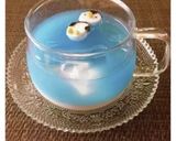 ☆バタフライピーと蜂蜜ミルク☆作り方9写真