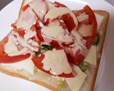 ジュワ旨☆トマトと玉ねぎのチーズトースト作り方5写真