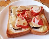 ジュワ旨☆トマトと玉ねぎのチーズトースト作り方8写真