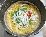 市販パスタソースに乾燥トマトで旨味アップ作り方2写真
