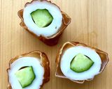 胡瓜入り竹輪を生姜醤油で★簡単おつまみ作り方2写真