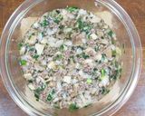 レンジで！中華風肉そぼろ丼作り方4写真