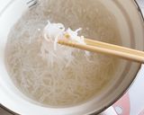 ヘルシー豚肉としらたきのキムチチャプチェ作り方3写真