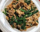 ヘルシー豚肉としらたきのキムチチャプチェ作り方8写真