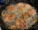 ふんわりふわふわな黒酢あん肉団子作り方3写真