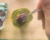 抹茶とあんこのバウム作り方11写真