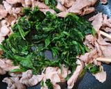 簡単！豚肉とほうれん草のスタミナ醤油炒め作り方3写真