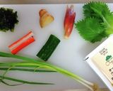 暑い夏にオススメ彩りたぬき豆腐作り方1写真