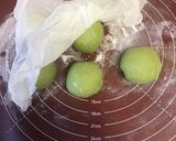 HB使用✤はちみつ入り✤抹茶あんぱん✤作り方3写真