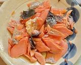 塩ジャケ納豆作り方1写真