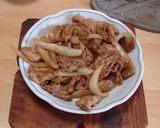 お手軽でやみつき♪　豚のしょうが焼き作り方3写真
