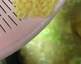 調味料2つ。スープパスタ簡単作り方4写真
