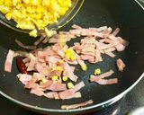 ゆかりのイブクロ　　とうもろこしのパスタ作り方7写真