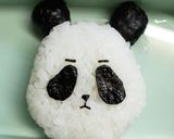 呪術廻戦　キャラ弁　五条先生　パンダ　作り方6写真