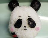 呪術廻戦　キャラ弁　五条先生　パンダ　作り方7写真