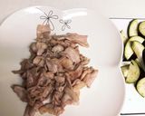 夏味冷やしても美味しい大葉香る豚味噌炒め作り方3写真