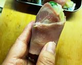 カマンポテ詰めピーマンベーコン巻き☆作り方10写真