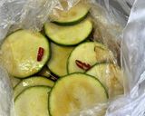 味ぽんで簡単シャキシャキ#ズッキーニ漬物作り方2写真