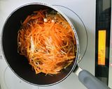 煮詰める人参きんぴら作り方4写真