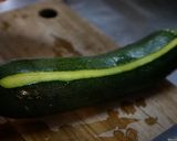 ズッキーニの揚げ浸し（鮮やか版）作り方2写真