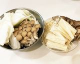 キノコたっぷり♪明太子とツナのパスタ作り方1写真